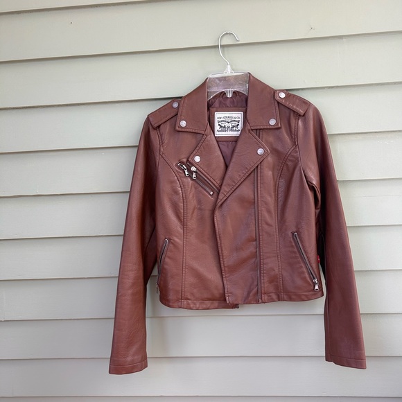 Levi’s Leather Jacket NWOT - Picture 1 of 3